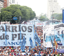 Los movimientos sociales reclamaron durante todo 2018 contra las políticas de ajuste del gobierno de Cambiemos. (Fuente: Leandro Teysseire) (Fuente: Leandro Teysseire) (Fuente: Leandro Teysseire)