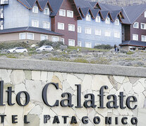 El hotel Alto Calafate, en Santa Cruz, propiedad de la familia Kirchner.