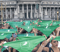 La presentación busca que el aborto sea tema en las campañas presidenciales. (Fuente: Télam) (Fuente: Télam) (Fuente: Télam)