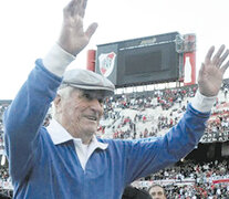 Amadeo Carrizo, presente y pasado de una de las grandes glorias riverplatenses.