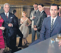 Mad Men. Los cuatro episodios de Los verdaderos hombres... serán emitidos hoy por el Smithsonian Channel.