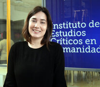 Regina Cellino integra el Instituto de Estudios Críticos en Humanidades, de la UNR y Conicet. (Fuente: Camila Casero.) (Fuente: Camila Casero.) (Fuente: Camila Casero.)