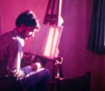 Historia de un pintor, realizada en 1979/80, en Súper 8, es un corto de 20 minutos.