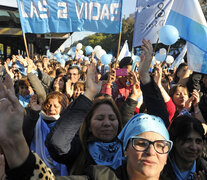 La capacidad de movilización de los evangélicos se descubrió durante la manifestación “por las dos vidas”. (Fuente: Bernardino Avila) (Fuente: Bernardino Avila) (Fuente: Bernardino Avila)