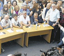 Hugo Yasky, Pablo Micheli y Pablo Moyano anunciaron cuatro marchas contra el tarifazo durante enero.