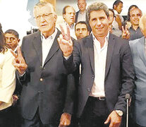 José Luis Gioja y Sergio Uñac encabezaron un acto en un salón colmado en el Provincial de San Juan.