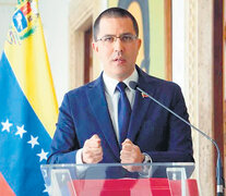 El canciller venezolano Jorge Arreaza acusó a Macri de subordinarse a los dictados de la Casa Blanca.