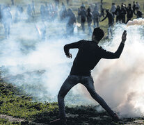 Unos diez mil palestinos se manifestaron en la frontera. (Fuente: AFP) (Fuente: AFP) (Fuente: AFP)