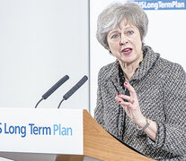 La primera ministra, Theresa May, dijo ayer que se establecerán nuevas medidas para Irlanda del Norte. (Fuente: AFP) (Fuente: AFP) (Fuente: AFP)