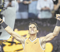 Nadal lleva una racha sorprendente en torneos de Grand Slam.