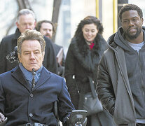 Bryan Cranston y el sorpresivo Kevin Hart: dos a quererse.