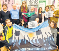 “No es la primera vez que nos pasa”, señalaron los integrantes de Action for Argentina UK.