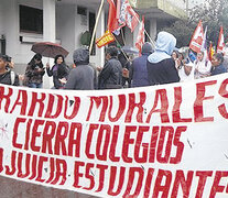 Tres estudiantes y un docente habían sido detenidos en 2018.