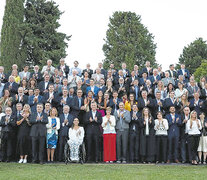 El presidente Macri se reunió con los diputados y senadores de Cambiemos en la Quinta de Olivos.