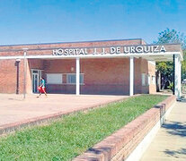 El Hospital Justo José de Urquiza, donde falleció Riquelme y se le realizó la cesárea.