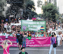 En Córdoba hay un fuerte movimiento feminista. (Fuente: Télam) (Fuente: Télam) (Fuente: Télam)