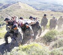 La policía encontró a Cordi escondido en el Cerro Carbón. Se escapó tras matar a su ex pareja. (Fuente: NA) (Fuente: NA) (Fuente: NA)