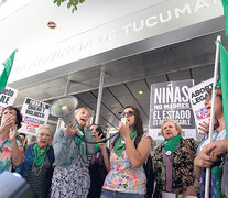 “En Tucumán, el ministerio sabe que éste es un aborto legal”, aseguró el funcionario que recibió el documento. (Fuente: Joaquín Salguero) (Fuente: Joaquín Salguero) (Fuente: Joaquín Salguero)