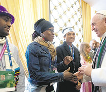 “Los pueblos indígenas son un grito viviente a favor de la esperanza” dijo el Papa. (Fuente: EFE) (Fuente: EFE) (Fuente: EFE)