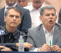 Otros tiempos: Bolsonaro junto a Bebianno, quien fue el coordinador de la campaña de su partido. (Fuente: AFP) (Fuente: AFP) (Fuente: AFP)