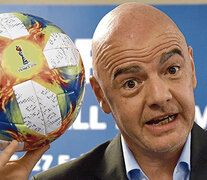 Infantino no descarta ampliar el Mundial. (Fuente: AFP) (Fuente: AFP) (Fuente: AFP)