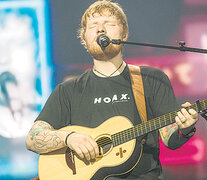 El británico Ed Sheeran.