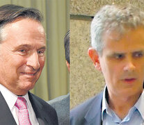 Carlos Miguens Bemberg y Ricardo Mihura Estrada, dos de los empresarios que aportaron a la campaña.