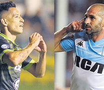 Fernando Márquez y Lisandro López, goleadores de Defensa y Racing, escolta y líder de la Superliga.