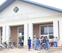 Uno de los hospitales por donde pasó la nena violada.