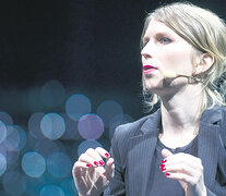 Chelsea Manning en mayo del año pasado, participando en una conferencia en Montreal, Canadá. (Fuente: AFP) (Fuente: AFP) (Fuente: AFP)