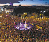 En Madrid, el 8M se congregaron 350 mil personas, prácticamente el doble que el año pasado. (Fuente: EFE) (Fuente: EFE) (Fuente: EFE)