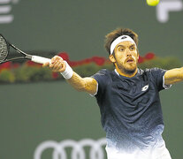 Leo Mayer se impuso ante Opelka tras una hora y 50 minutos de juego. (Fuente: AFP) (Fuente: AFP) (Fuente: AFP)