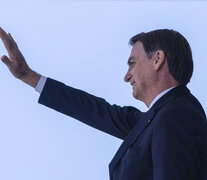 Jair Bolsonaro expresó: Brasil por encima de todo. Dios por encima de todos. (Fuente: AFP) (Fuente: AFP) (Fuente: AFP)