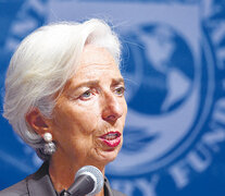 Christine Lagarde, directora del FMI.