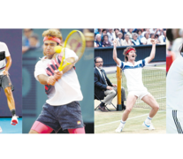 Rebeldes: Nick Kyrgios, Andre Agassi, John McEnroe, Ilie Nastase.