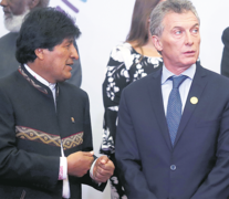 En la última visita de Evo Morales, en 2018, no se vio con Mauricio Macri. (Fuente: EFE) (Fuente: EFE) (Fuente: EFE)