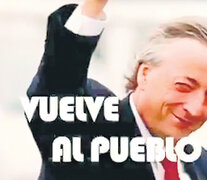 El video de anuncio cierra con una imagen de Néstor Kirchner.