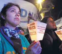 Una marcha de antorchas llegó a Plaza de Mayo en protesta contra el ajuste a las universidades. (Fuente: Guadalupe Lombardo) (Fuente: Guadalupe Lombardo) (Fuente: Guadalupe Lombardo)