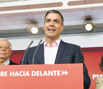 Pedro Sánchez celebró el desempeño de su partido a nivel europeo, autonómico y municipal. (Fuente: AFP) (Fuente: AFP) (Fuente: AFP)