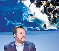 Matteo Salvini hizo campaña con la fake news de la “invasión” de migrantes. (Fuente: EFE) (Fuente: EFE) (Fuente: EFE)