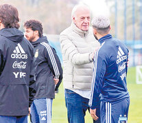 Los jugadores de la Selección durante la primera práctica con vistas a la Copa América. (Fuente: Prensa AFA) (Fuente: Prensa AFA) (Fuente: Prensa AFA)