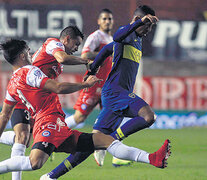 El último Argentinos-Boca, en septiembre del año pasado: ganó Boca 1-0, con gol de Izquierdoz.