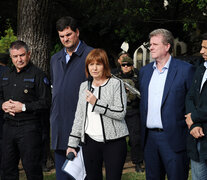 Bullrich acusó a la provincia de &amp;quot;querer voltear el operativo&amp;quot;. (Fuente: Sebastián Granata) (Fuente: Sebastián Granata) (Fuente: Sebastián Granata)