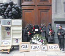 Trabajadores se movilizaron para protestar por la política del Gobierno. (Fuente: Bernardino Avila) (Fuente: Bernardino Avila) (Fuente: Bernardino Avila)