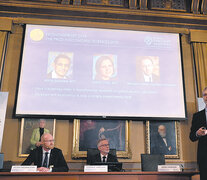 Abhijit Banerjee, Esther Duflo y Michael Kremer, los galardonados con el Premio Nobel de Economía 2019.  (Fuente: EFE) (Fuente: EFE) (Fuente: EFE)