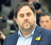 Oriol Junqueras, exvicepresidente catalán y uno de los 12 acusados.  (Fuente: AFP) (Fuente: AFP) (Fuente: AFP)