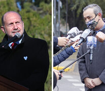 Perotti desde Rafaela y Javkin desde Rosario presidieron los actos.