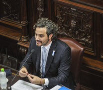 El jefe de Gabinete, Santiago Cafiero. (Fuente: Sandra Cartasso) (Fuente: Sandra Cartasso) (Fuente: Sandra Cartasso)