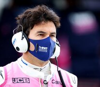 Checo Pérez no estuvo en Silverstone, a la espera de volver a someterse al test de coronavirus. (Fuente: F1) (Fuente: F1) (Fuente: F1)