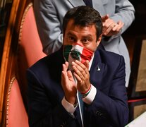 “Yo cumplí con mi deber. Tengo la conciencia tranquila” dijo en su defensa Salvini.  (Fuente: AFP) (Fuente: AFP) (Fuente: AFP)